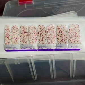 Pink Peppercorn nail wrap